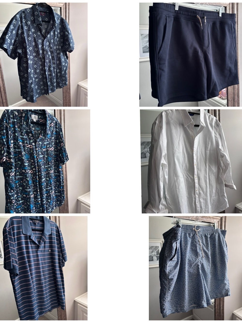 Set of Six size XXL men’s items